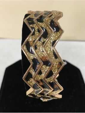 Leopard chevron design bracelet